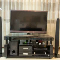 تلویزون LG   ال جی و میز تلویزیون