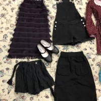 تعدادی لباس دخترانه حدود ۹سال|کفش و لباس بچه|شیراز, شهرک گلدشت محمدی|دیوار