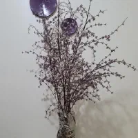 گل و گلدان مصنوعی|گل مصنوعی|ایذه, |دیوار