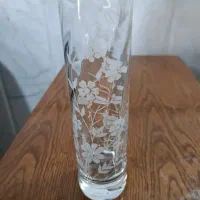 گلدان کریستال قدیمی کلکسیونی آنتیک نوستالژی