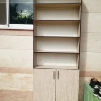کمد دیواری در خرده فروشی|کتابخانه، شلف، قفسه‌های دیواری|کوچصفهان, |دیوار
