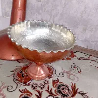 ظرف مسی پایه دار|ظروف سرو و پذیرایی|مشهد, کوی پلیس|دیوار