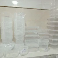 انواع ظروف یگبار مصرف بطری جار لیوان فریزریوعیره|ظروف نگهدارنده، پلاستیکی، یکبارمصرف|همدان, |دیوار