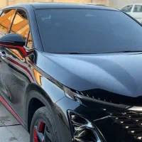 شیشه دودی .کاور سقف .افتاب سوختگی .پولیش کاری