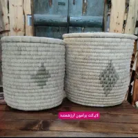 حصیر وکپو و سفره ودیوار کوب و جانونی و جامیوه حصیر|صنایع دستی و سایر لوازم تزئینی|اصفهان, نصرآباد|دیوار