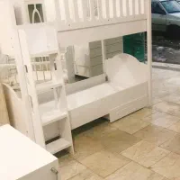 تخت دو طبقه ام دی اف|تخت و سرویس خواب|پاکدشت, کبودگنبد|دیوار