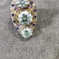 انگشتر شاهانه جواهراتی|جواهرات|خرمشهر, |دیوار