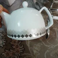 کتری و قوری استیل عروس نو استفاده نشده|قوری، کتری، قهوه‌ساز دستی|قم, آذر (نکویی)|دیوار
