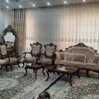 مبل سلطنتی چوبی در حد نو