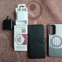 لوازم جانبی گوشیA16(قاب و آداپتور)