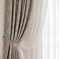 پرده ژاکارد کاملا نو