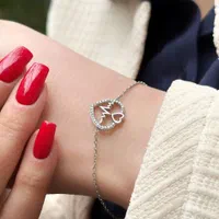 دستبند نقره برگ کدtea045 گالری رزگلد فلکه دانشگاه|بدلیجات|تبریز, |دیوار