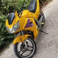 موتور احسان200 سی سی زرد شباب 125طرح پالس