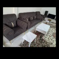 مبل ۷ نفره سالم با جلومبلی|مبلمان خانگی و میز عسلی|تهران, فلاح|دیوار