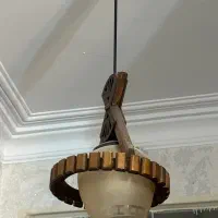 لوستر چوبی|لوستر و چراغ آویز|تهران, توحید|دیوار
