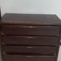 دراور چهار کشو یی برنز کاری