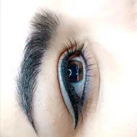 خط چشم مشکی و مخملی|آرایشی، بهداشتی، درمانی|زنجان, |دیوار