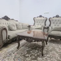 مبلمان کلاسیک ۷ نفره بسیار تمیز