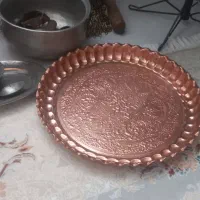 ظروف مسی قدیمی|کلکسیون اشیاء عتیقه|شهرضا, |دیوار