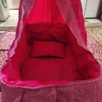 گهواره در حد نو سالم|تخت و صندلی بچه|قزوین, |دیوار