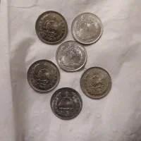 سکه یک ریالی ۲۵۳۴ ۲۵۳۵ ۲۵۳۶ شاهنشاهی  و۱۳۵۷ شمسی|کلکسیون سکه، تمبر، اسکناس|تهران, شهرک غرب|دیوار