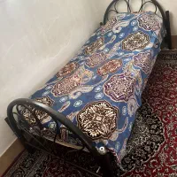 تخت یکنفره با خوشخواب کارکرده
