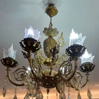 لوستر|لوستر و چراغ آویز|تبریز, |دیوار