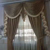 پرده سلطنتی یک جفت|پرده، رانر، رومیزی|گنبد کاووس, |دیوار