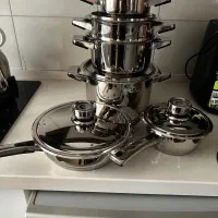 سرویس قابلمه استیل آلمانی