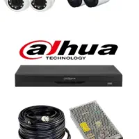 پکیج 4 عددی دوربین مداربسته داهوا نصب و تعمیرات|دوربین مداربسته|گنبد کاووس, |دیوار