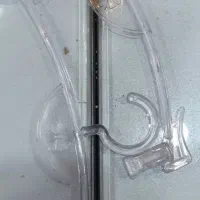 چوب لباسی گیره دار شیشه ای