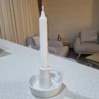جاشمعی و شمع ایکیا سفید شیری