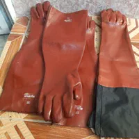 دستکش ضد اسید ایرانی وخارجی نو|لباس|اصفهان, باتون|دیوار