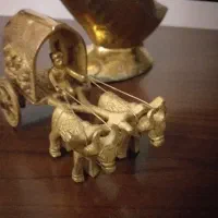 کالسکه برنج هندی|مجسمه، تندیس، ماکت|ساوه, |دیوار