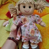 دو تا عروسک پارچه ای خارجی قدیمی کاملا نو|اسباب‌بازی بچه|تهران, مجیدیه|دیوار