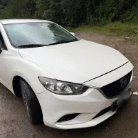 ماشین عروس مزدا6 سفید|خودرو اجارهای|رشت, گلسار|دیوار