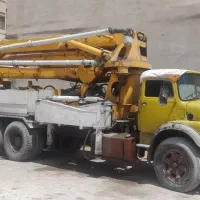 پمپ بتن دکل 39 متری