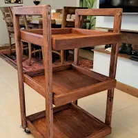 ترولی چوبی ثابت و چرخدار|آرایشگاه و سالن‌های زیبایی|مشهد, توس (بلوار توس)|دیوار