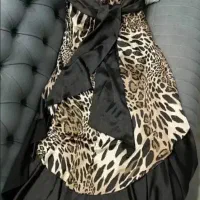لباس مجلسی پلنگی پنج تومن زیر قیمت