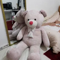 عروسک خرس صورتی