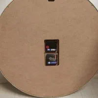 ساعت دیواری آرام گرد طوسی|ساعت دیواری و تزئینی|تهران, قیطریه|دیوار