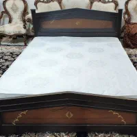 تشک طبی فنری دونفره رویال به همراه تخت خواب