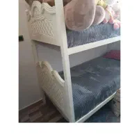 تخت دو طبقه جنس وکیوم بدون تشک