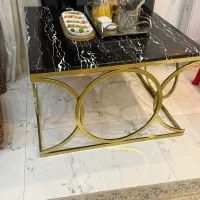 جلو مبلی و عسلی استیل