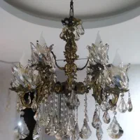 لوستربرنجی درحدنو|لوستر و چراغ آویز|رشت, نظری|دیوار