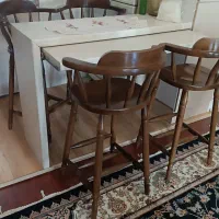 فروش فوری ۴ صندلی اپن  شیک و نو و قیمت عالی|میز و صندلی غذاخوری|فردیس, شهرک ۱۱۰|دیوار