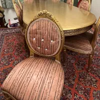 میز ناهار خوری هشت نفره استیل