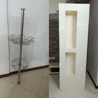 دکور ام دی اف و سبد استیل