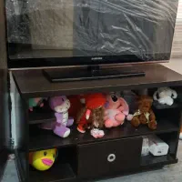 تلویزیون به علاوه میز تلویزیون