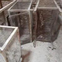 سطل زباله قفس مرغ